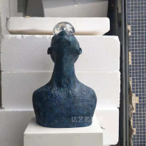 Resin figure sculpture artwork desktop decorative art ornaments home living room body furnishings crafts