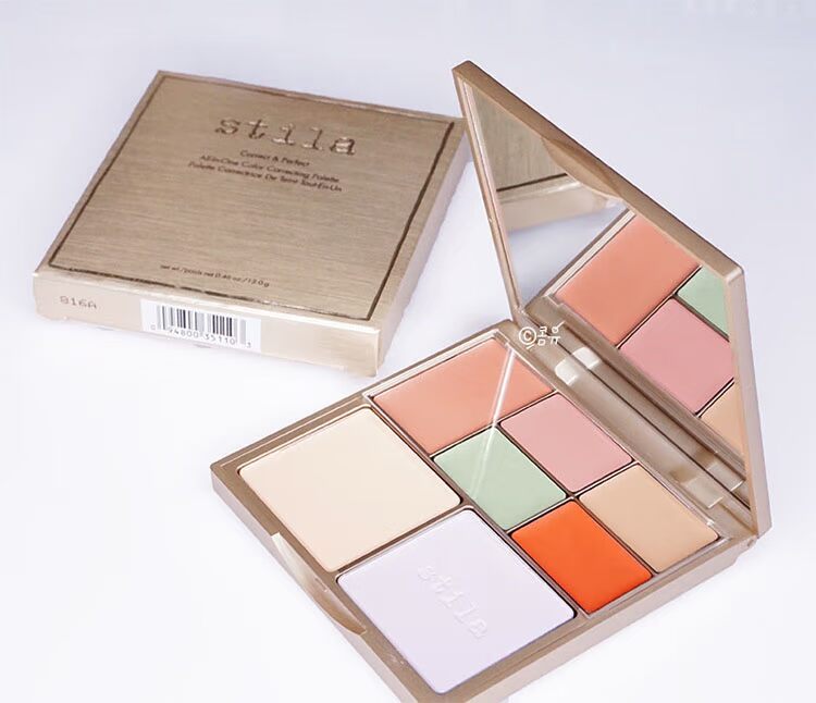 American Stila / Sinna đa chức năng che khuyết điểm 7 màu Đĩa sửa bóng bóng cao che khuyết điểm vòng tròn đen che khuyết điểm mắt