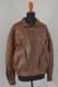 ຕົວແທນຈັດຊື້ Italian Jacket vintage 80s exquisite dreamy lined brown jacket leather jacket