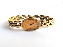 Ukrainian Elegant ◇ Ancient 1970s Elegant gold Lady Soviet retro mechanical watch watch