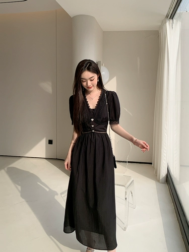 Lierkiss 【Платье для отдыха】 Lyser Tennis Exquisite Heavy Industry Curse Dress Lyr172