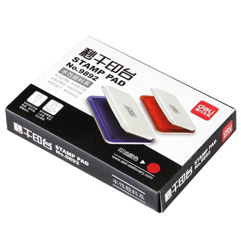 Able 9892 Seconds Dry Print Bench Print Clay Metal Shell Quick Dry Finance With Red Ink Print Oil