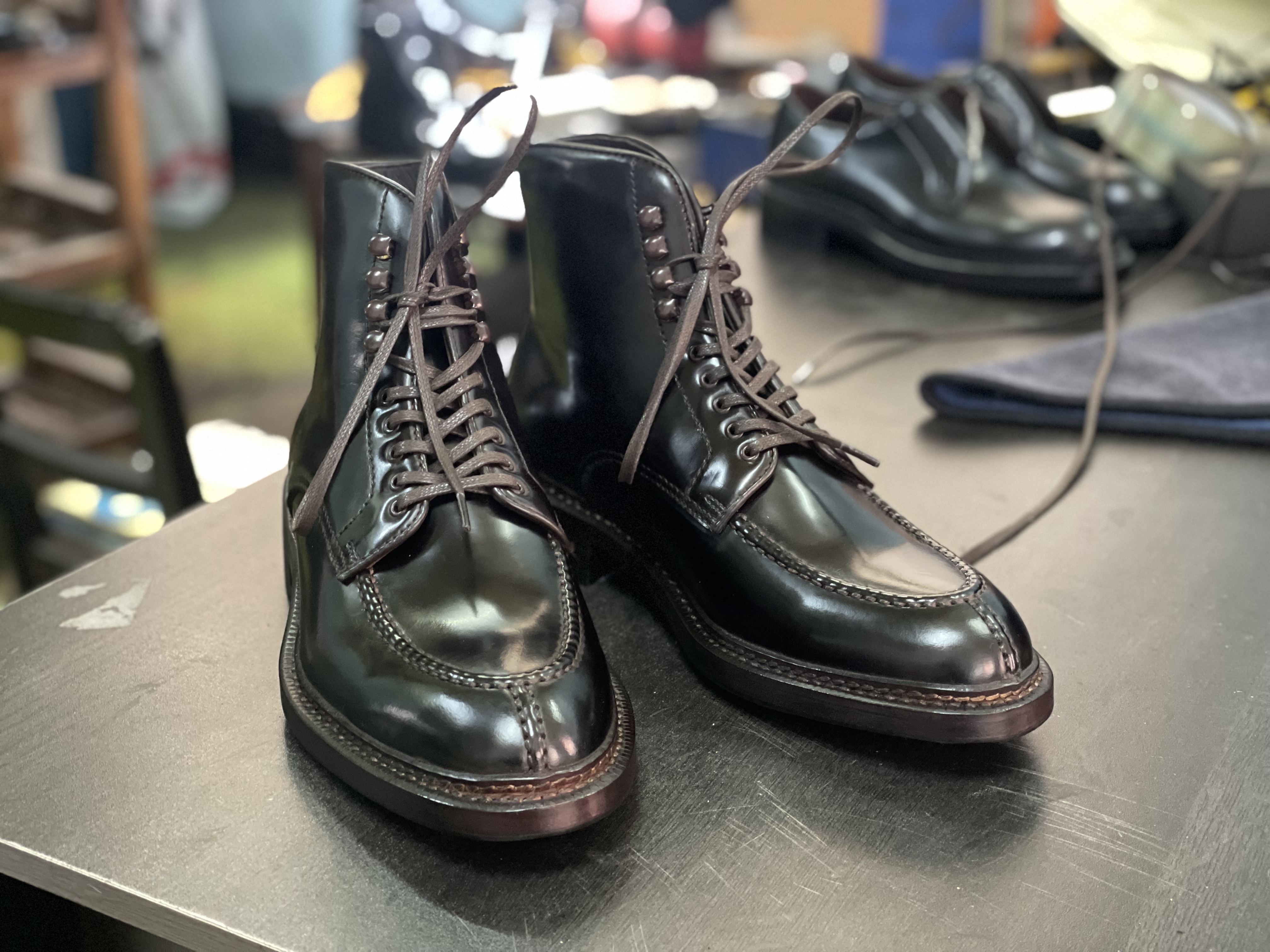 Greats hand gentleman boots Alden Tanker