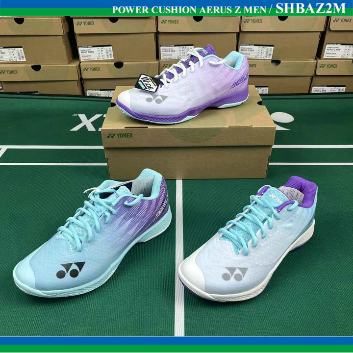 New Indigo Blue Jp Version Yonex Men's and Women's Ultra-Light 5Th Generation Badminton Shoes Shbaz2M/L Az2W