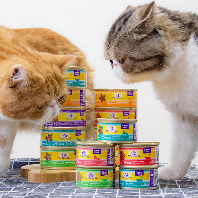 Renke pet wellness staple food ກະປ໋ອງ cat ນໍາເຂົ້າ ໂພຊະນາການແມວ ສໍາລັບຜູ້ໃຫຍ່ ອາຫານປຽກ ອາຫານທໍາມະຊາດ ບໍ່ມີເມັດພືດ fattening gills ຜົມ