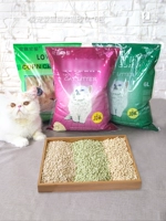 Рен Ке ПЭТ любит кошка кошка кошка тофу песчаное зеленое чай Оригинальный кукуруза с низкой пылью тофу кошачий песок 6 мешков*6l