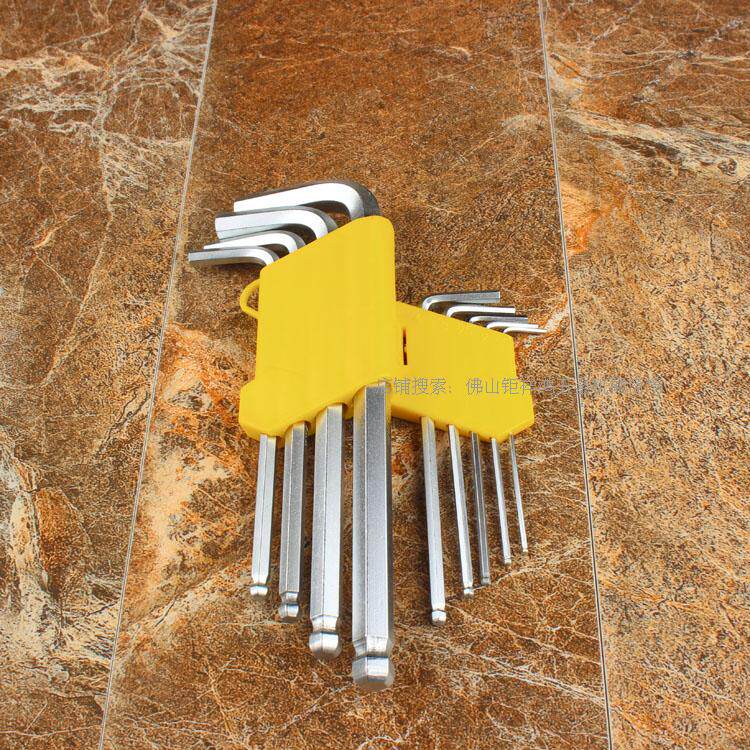 Plum-shaped inner six flower wrench midhole screwdriver T30T type of plum blossom inner hexagon wrench Mayflower