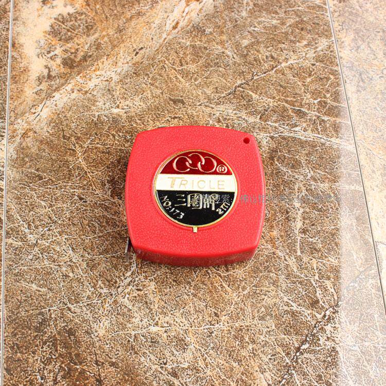 Engineering woodworking special steel tape measure 2 meters 3 meters 5 meters Shanghai three-circle tape measure pull ruler stainless steel ruler