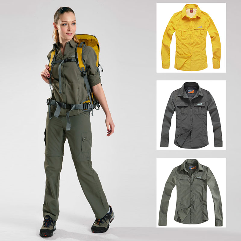 Outdoor speed dry long sleeve shirt woman quick dry breathable anti-splashing water abrasion resistant UV sleeveless shirt eamkevc
