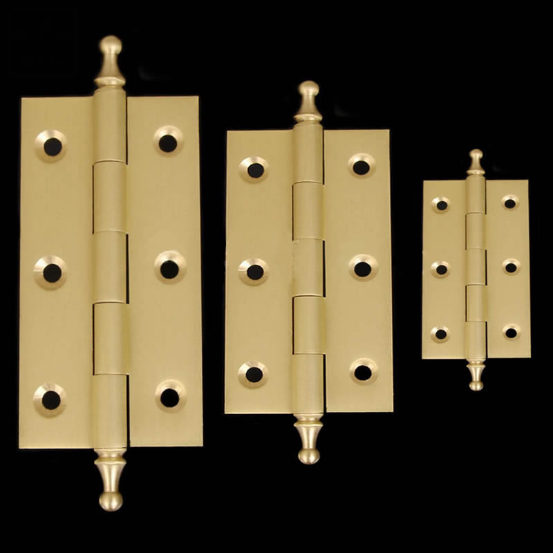 Off-thick copper hinge Chinese furniture wardrobe overall cabinet door 2 inch 2 5 inch 3 inch flat hinge copper hinge