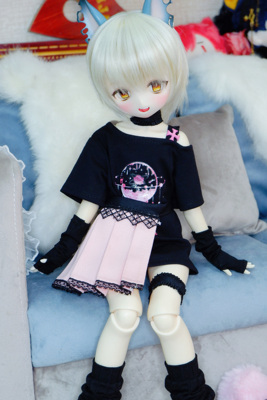 taobao agent [Free shipping] BJD 4 -point sugar -stained planet Sweet and cool pile sock set MDD baby clothes