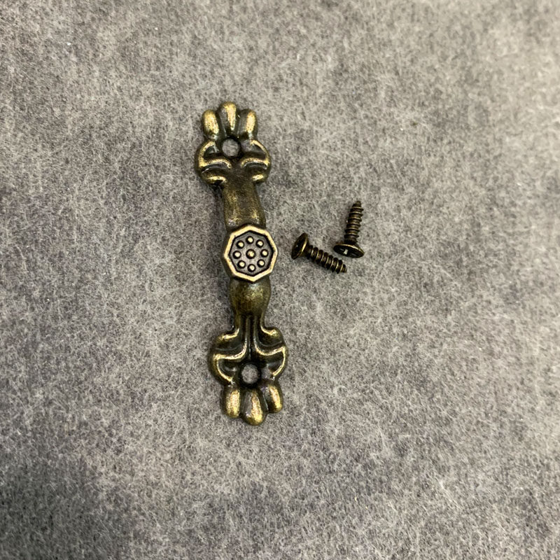 Antique European Door Knob Jewelry Box Gift Box Craft Gift Ornament Box Zinc Handle Drawer Handle Furniture Hardware