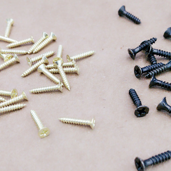 Lock catch with screw luggage buckle screw self tapping small screw flat head small screw 2 * 12 screws-Taobao