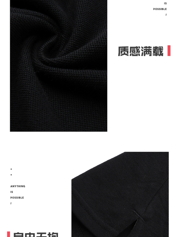 Li Ning áo sơ mi nam sọc ngắn tay giản dị 2019 mới thể thao thời trang áo sơ mi mùa hè APLP103 - Áo polo thể thao