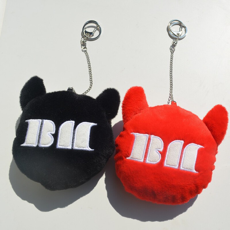 Babymonster Merchandise Coin Purse Keychain Pendant Card Holder Same Style World Tour Doll Collectible 15cm