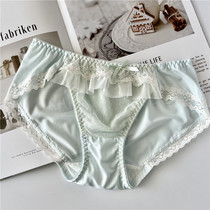 Small size clearance sexy low waist ultra-delicate silky foreign trade underwear women without trace light milk silk hips