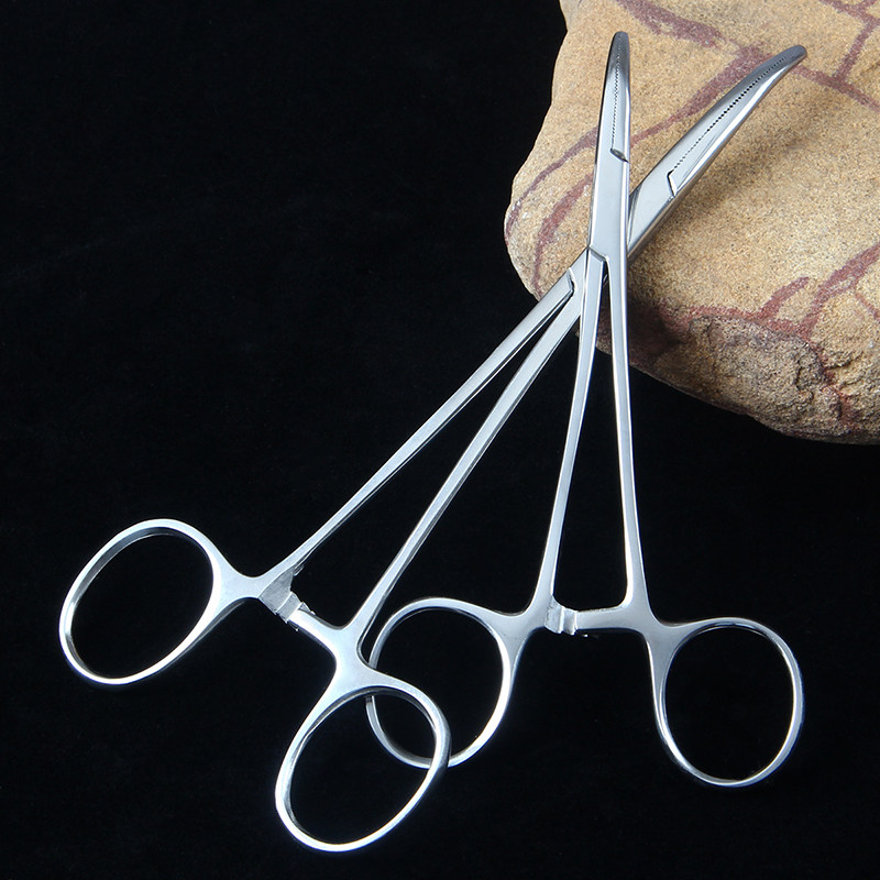 Like Fire Taking Hook Tourniquet Stainless Steel Bent Mouth Tweezers Fishing Take Crook Lujah Off Hook Pliers Gear Accessories