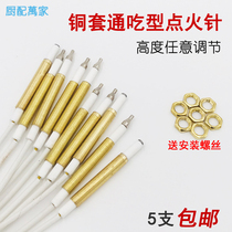 Universal universal wire pulse ignition needle liquefied gas stove fire induction needle gas embedded gas stove accessories