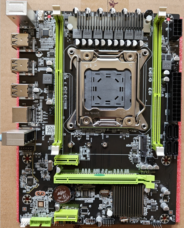 New Kenao X79-Pro Dual Ddr3 Memory Slots Gigabit M2 Desktop Motherboard Supports E5-C2/V2 Cpu