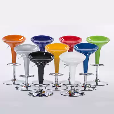 Bar stool lifting European-style high-legged stool Rotating bar chair Fashion front desk cashier chair Simple mobile phone counter stool