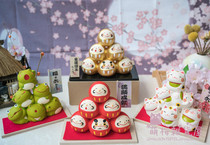 Spot Japan Kyoto clay dragon tiger for handcrafted strokes of fortune Lucky Damo wedding gift gift