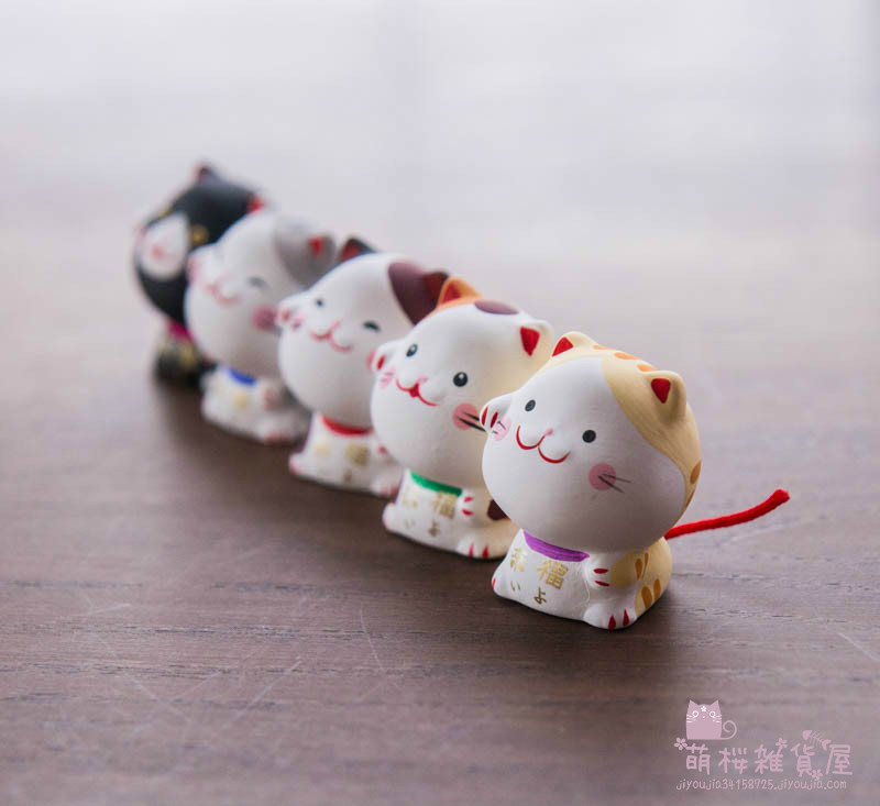 Nhập lại tại Kyoto, Nhật Bản, nhập khẩu rồng và hổ, đất sét và mèo, phước lành may mắn, đồ trang trí xe hơi, rx - Trang trí nội thất đồ trang trí dcor giá rẻ