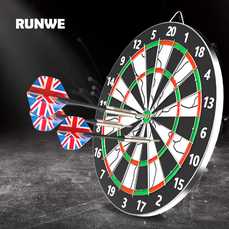 Langwei dart board Indoor professional dart board Dart board set 18-inch competition with competitive fitness equipment Home