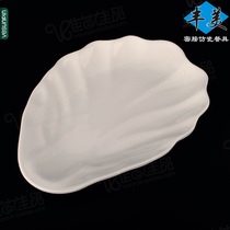 Fengmei A5 melamine imitation porcelain tableware hotel features 10 inch vegetable cabbage hot pot dinner plate P021