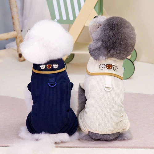 ПЭТ -четырехдушевленное летние летние летние плюшевые плюсы Баррин Шерри Буми маленькие щенки жилет для одежды