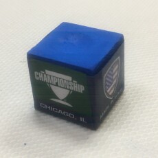 Мел для кия 豪牌蓝钻潘晓婷比力美洲豹巧克粉个人私用搽抢粉台球配件油性抢粉