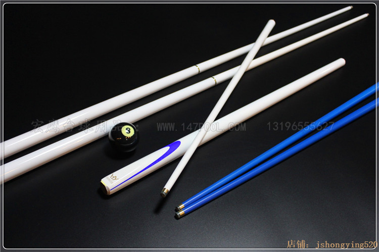 Small Head Rod Black 8 Ball Rod copper head Billiard Cue 1 2 Billiard Cue Snooker Table Billiard with double knots