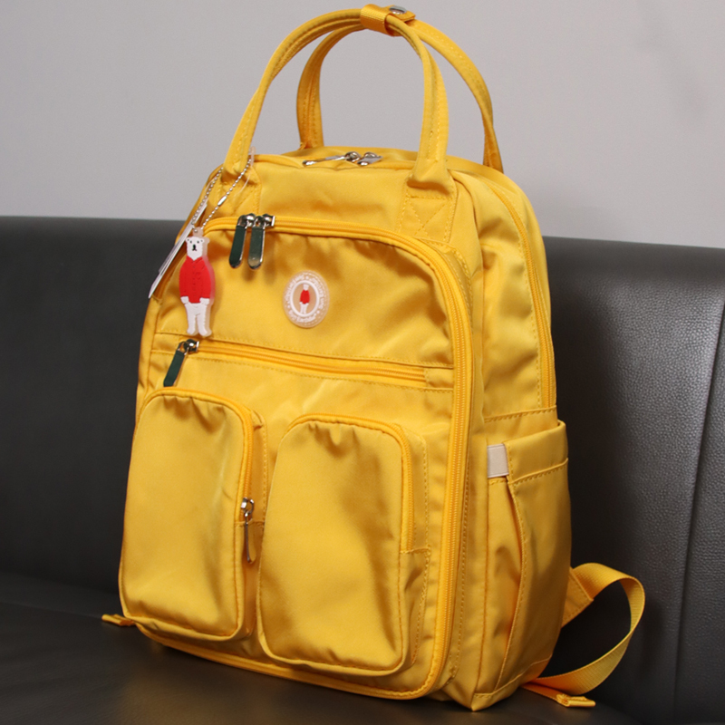 Japanese Sun Genuine Mommy Backpack for Women, Large Capacity, Ultra-Lightweight, Fashionable Waterproof Tote Bag for Mothers and Babies