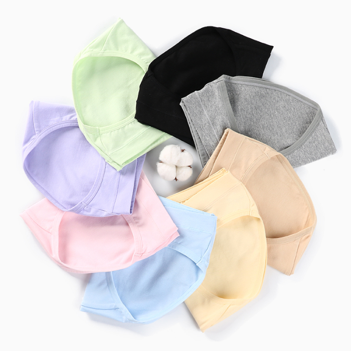 2020 pregnant women's underwear pure cotton female pregnancy mid-late low waist shorts Summer thin underwear early pregnancy early pregnancy