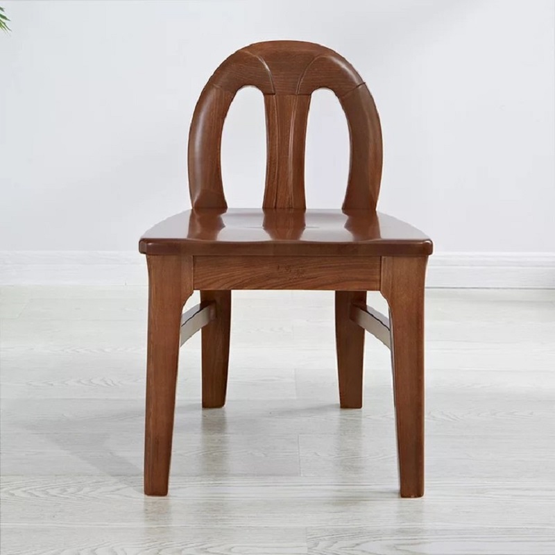 The light furniture full solid wood casual chair is based on the inside of the shop