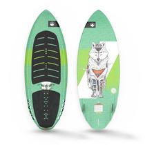 American Liquid Force brand wakeboard with three tail fins and removable skim board Primo