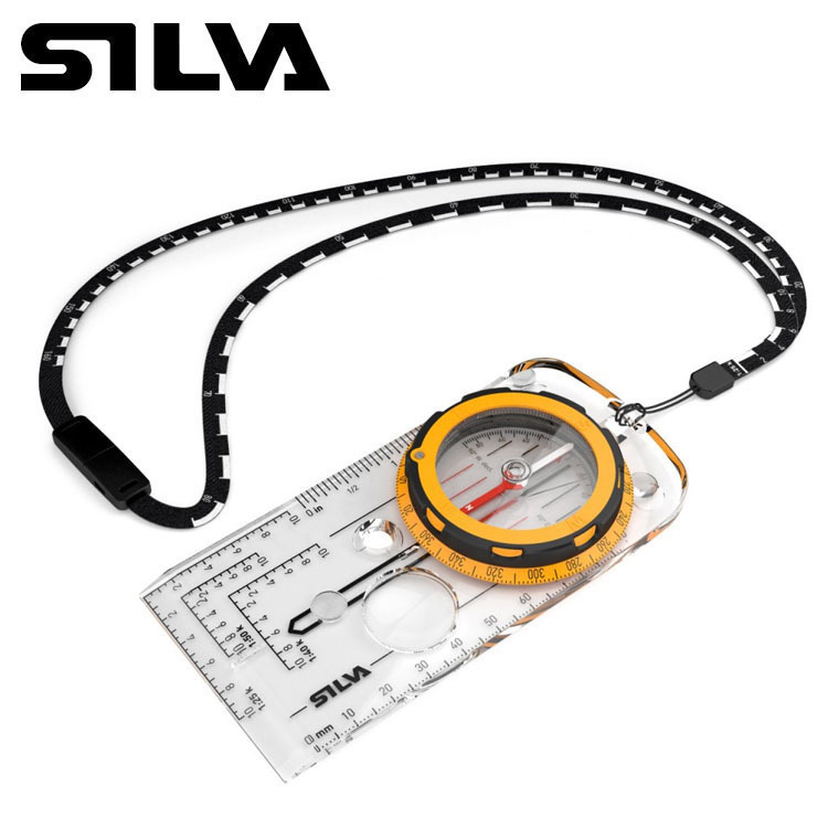 Sweden SILVA luminous waterproof coach-level outdoor cross-country scientific examination declination adjustment professional refers to North and South needle compass