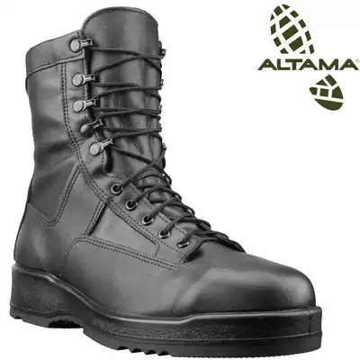 US military version ALTAMA military fan tactical combat training boots men's waterproof and breathable leather high tube with steel head