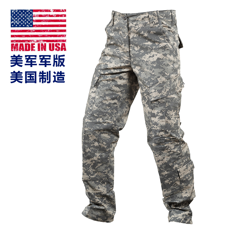 American public release military version of ACU combat pants men's tactical pants military fans scratch-resistant flame retardant outdoor training overalls