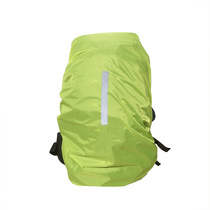 Outdoor backpack rain cover night safety reflective rainproof riding mountaineering bag schoolbag waterproof cover dust cover