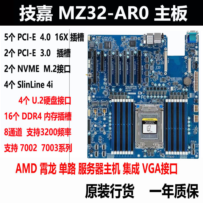 Материнская плата Gigabyte MZ32-AR0