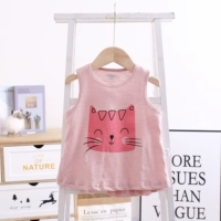 Розовый большой лицевой кошка бамбуковой сустав хлопок