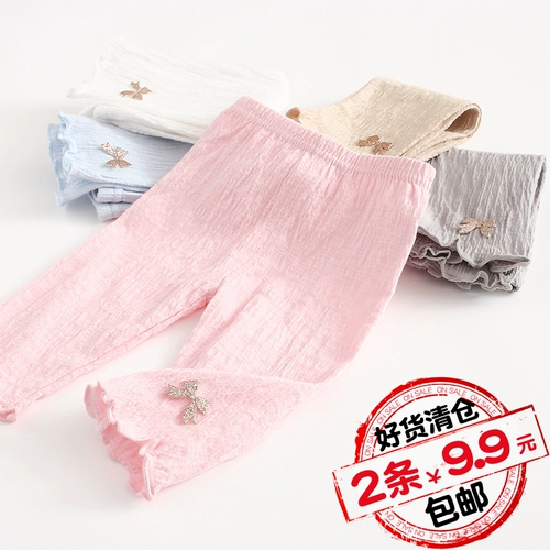 Детские леггинсы, шорты, летние штаны, в западном стиле