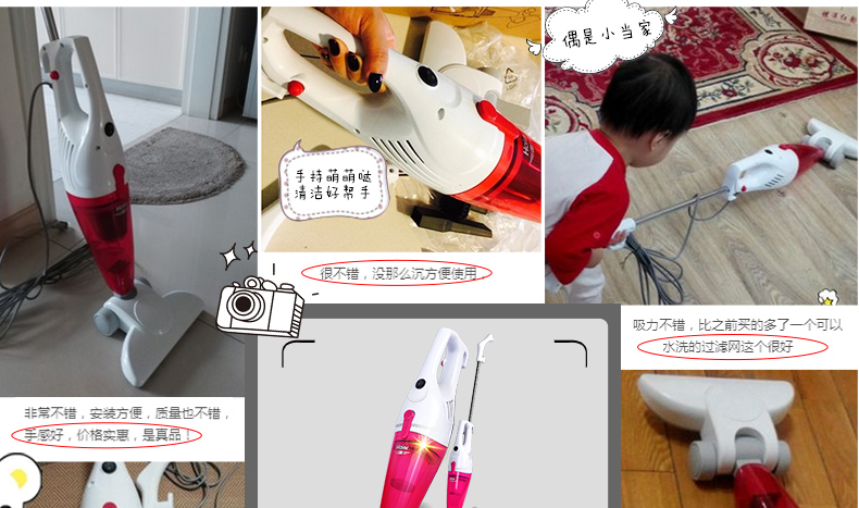 robot hut bui ilife Máy hút bụi gia đình Haier siêu êm tay cầm mites nhỏ mạnh mẽ loại thảm cao cấp ZL601R chính hãng thuê máy hút bụi