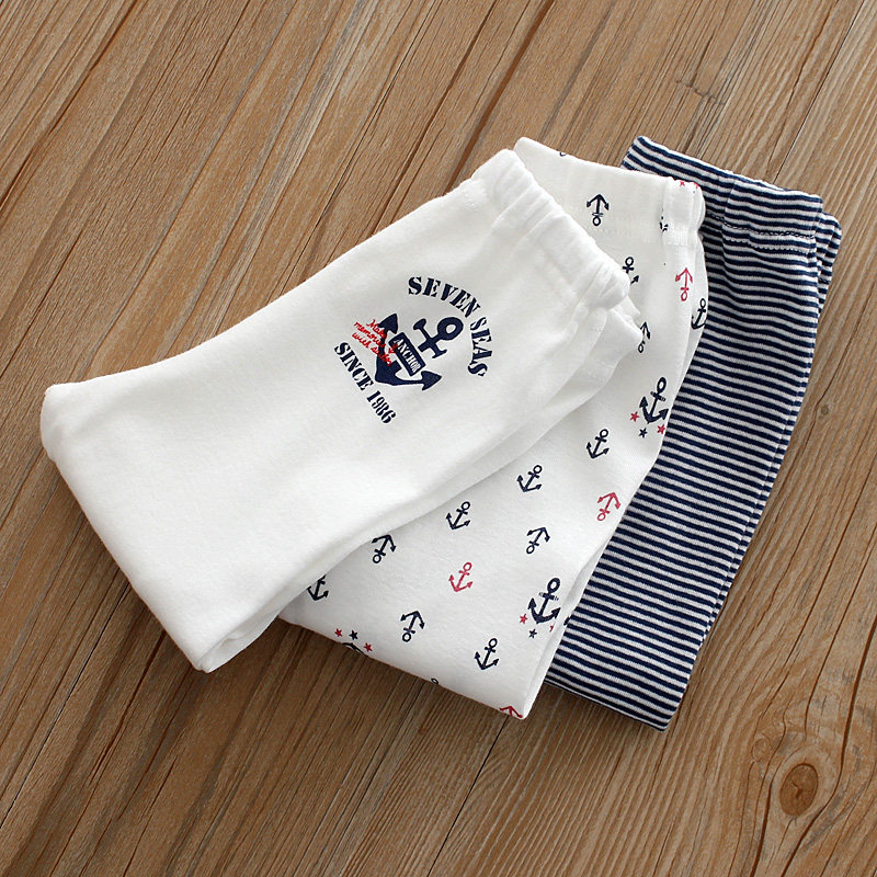 3 pairs of children's autumn trousers Boy baby baby cotton trousers pants pants pants thin cladding pants