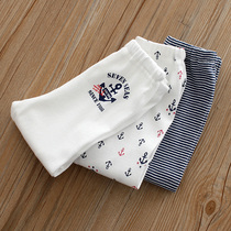 3-Pack childrens autumn pants boys baby cotton trousers pajama pants cotton wool pants underpants thin bottoming pants