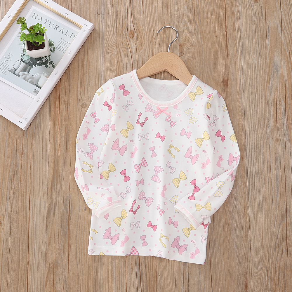 Hai mảnh quần bé mùa thu dài tay áo thun cotton bông bộ đồ lót cô gái mùa xuân và đồ ngủ mùa thu nhà quần áo.