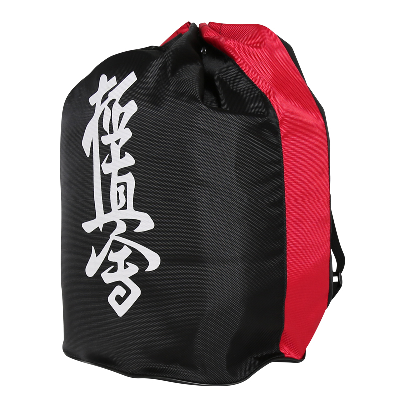 Karate protective gear Sanda taekwondo protective gear bag large can be equipped with 1 set of protective gear Oxford cloth shoulders