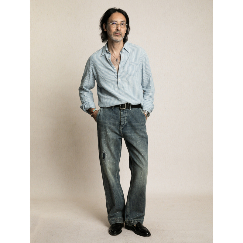 Rollers Archive Vintage Washed Patch Denim Jeans