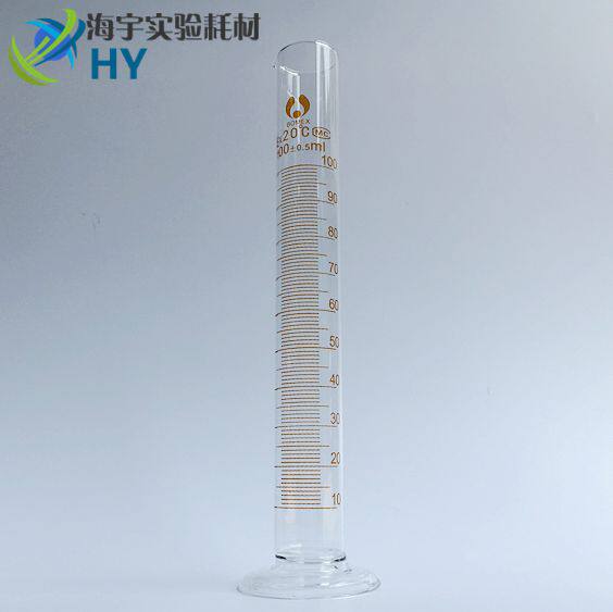 Experimental glass instrument 2000ml glass measuring cylinder high boron silicon glass with scale bucket 2L straight type measuring cup