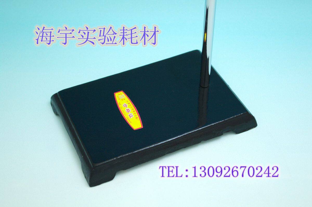 Mid-number iron stand bench laboratory iron square table 140 * 200 * 560mm glass instrument dripping pipe fixing frame